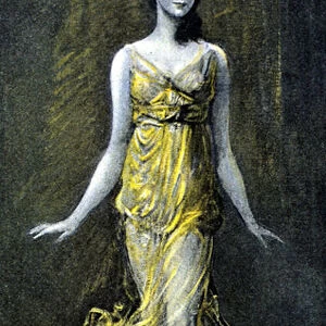 Isadora Duncan (1878 - 1927) by Kaulbac. November 1902