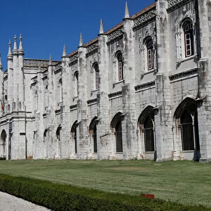 The Jeronimos Monastery or Hieronymites Monastery, a former monastery of the Order of