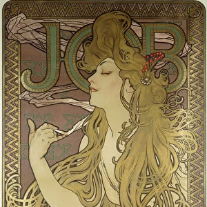 Job, 1896 (colour lithograph on poster paper, framed)