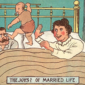 The joys of married life (colour litho)