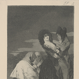 Two of a Kind (Tal para Qual), 1799 (etching, aquatint & drypoint)