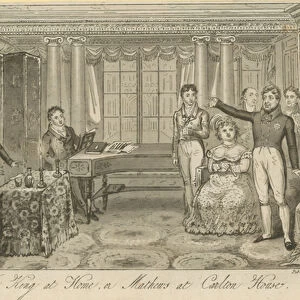The King at Home (engraving)