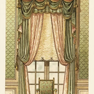 King Louis XVI-style wall hanging, circa 1900