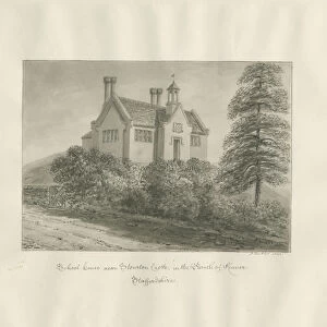 Kinver Town - School House : sepia drawing, 1846 (drawing)