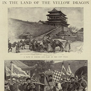 In the Land of the Yellow Dragon (litho)