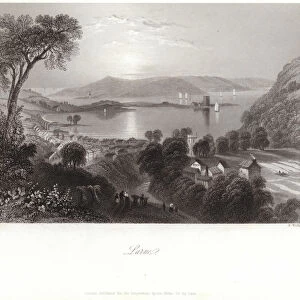 Larne in County Antrim (engraving)