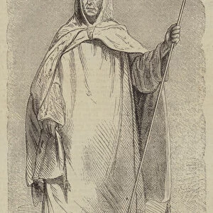 The late James Richardson, the African Traveller (engraving)