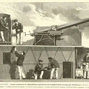 Le Bateau-Canon (engraving)