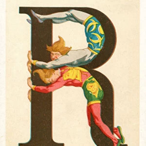 The Letter R (colour litho)