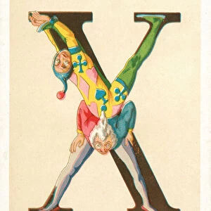 The Letter X (colour litho)