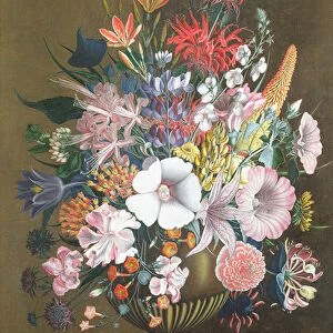 Still life with flowers, 18th century