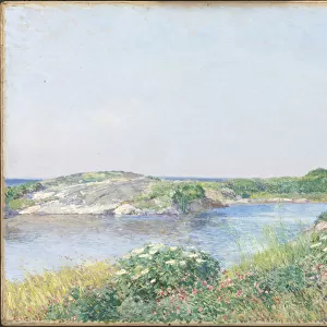 The Little Pond, Appledore, 1890 (oil on canvas)