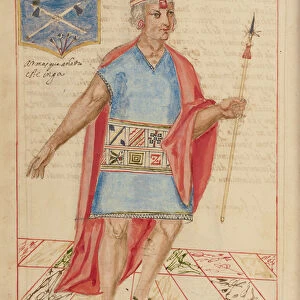 Lloque Yupanqui, 1616 (manuscript)