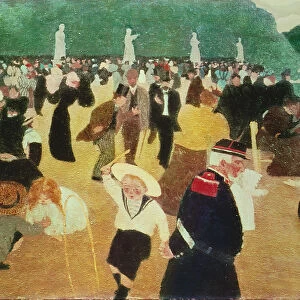 The Luxembourg Gardens, 1895 (oil on canvas)