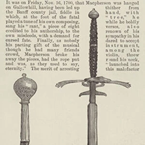 Macphersons Sword (engraving)