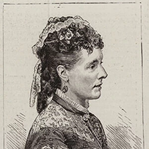 Her Majesty Marie Henriette, Queen of the Belgians (engraving)