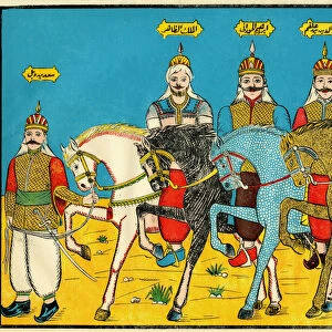 The Mamluks, legendary heros in the history of Dhaher Bibars, in the 13th century
