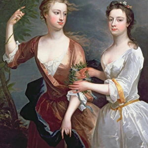 Martha and Teresa Blount, 1716 (oil on canvas)