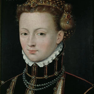 Mary Stuart (1542-87) (oil on canvas)