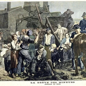 The Miners Strike in Carmaux, from Le Petit Journal, 1st October 1892