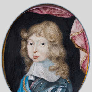 Miniature of Charles XI, King of Sweden as a child, c. 1662 (gouache on parchment)