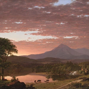 Mt. Ktaadn, 1853 (oil on canvas)