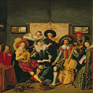 A Musical Party, c. 1625 (oil on panel)