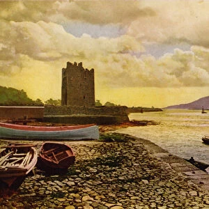 Narrow Water Castle, Carlingford Lough (colour photo)