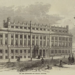 The New Birmingham and Midland Institute (engraving)