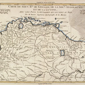 The New Kingdoms of Grenada, New Andalucia and Guyana, from Atlas de Toutes