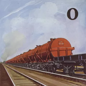 O, Oil tankers (colour litho)