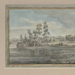 Ouze Bridge, Armathwaite, c. 1770-80 (w / c on paper)