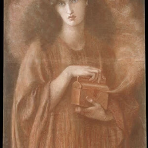 Pandora, 1869 (pastel on paper)