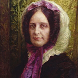 Portrait of The Baroness of Villeguy (oil on canvas)