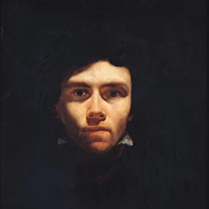 Portrait of Eugene Delacroix (1798-1863) c. 1818-19 (oil on canvas)