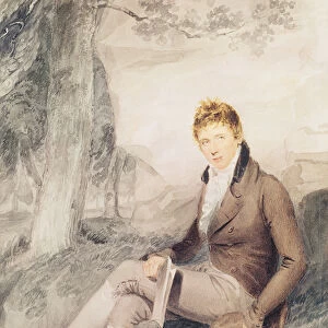 Portrait of Henry John Temple (1784-1865) 3rd Viscount Palmerston, 1802 (w / c on paper)