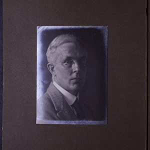 Portrait of Henry M Fletcher, c. 1900 (b / w photo)