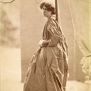 Portrait of Jane Morris (1839-1914) 1865 (albumen print) (see also 265089)