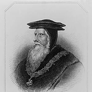 Portrait of John Russell (1485-1555) 1st Earl of Bedford, from Lodges British