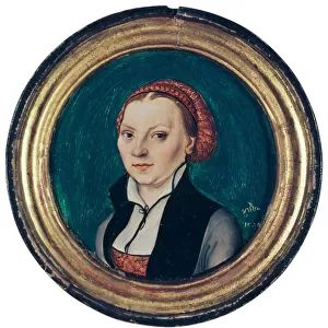 Portrait of Katharina von Bora, Wife of Martin Luther, 1529 (mixed media)
