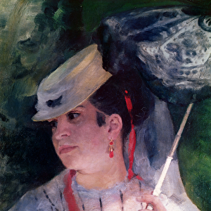 Portrait of Lise, 1867 (oil on canvas) (detail of 30330)