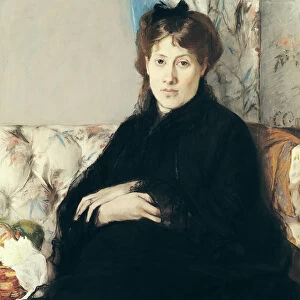 Portrait of Madame Edma Pontillon (1839-1921) 1871 (pastel on paper)