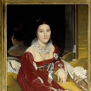 Portrait of Madame de Senonnes (nee Marie Marcoz, 1787-1829)