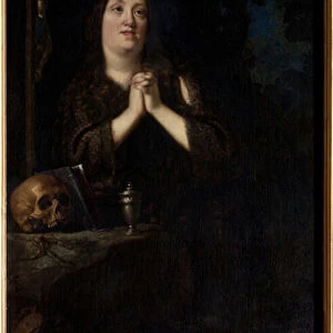 Portrait of Maria Maddalena of Austria as Saint Mary Magdalene, c. 1620 (oil on canvas)