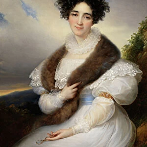 Portrait of Marie-Josephine Lafont-Porcher (oil on canvas)