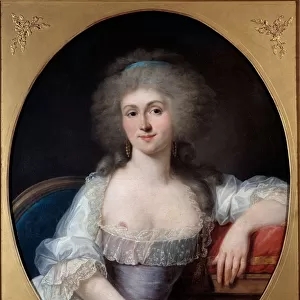 Portrait of Marie Therese Louise de Savoie Carignan, Princess de Lamballe (1749-1792