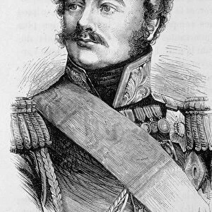 Portrait of Paskiewitch (or Paskeevich), Russian Marshal (1782 - 1856) - in "