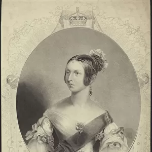 Portrait of Queen Victoria (engraving)