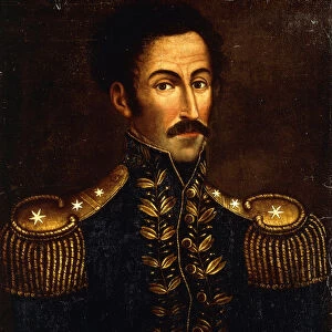 Portrait of Simon Bolivar; Retrato de Simon Bolivar, ca. 1925 (oil on canvas)