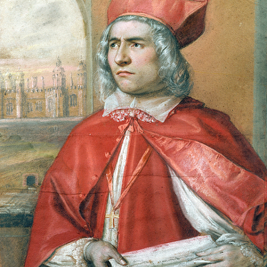Portrait of Thomas Wolsey (c. 1475-1530), 1664